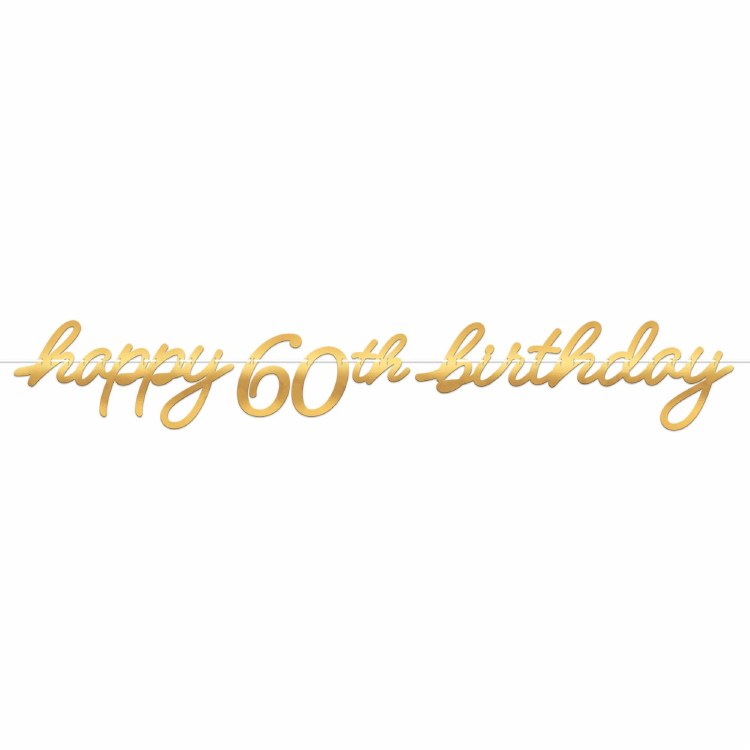 Golden Age Banner 60th BDay