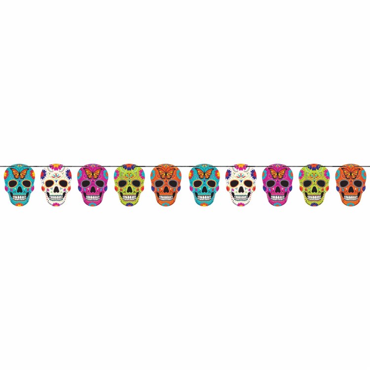 Day of the Dead Banner Garland