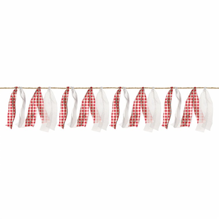 Garland Red/White Gingham