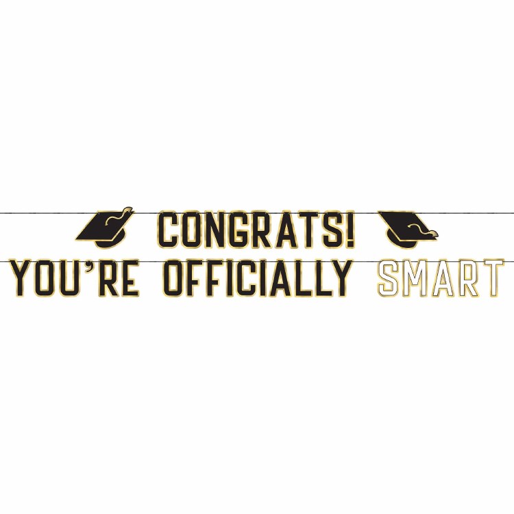 Officiallt Smart Grad Banner Set