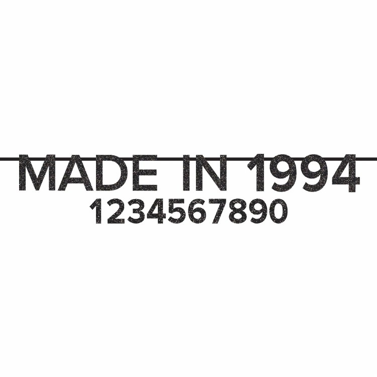 Made In "1994" Banner 12ft