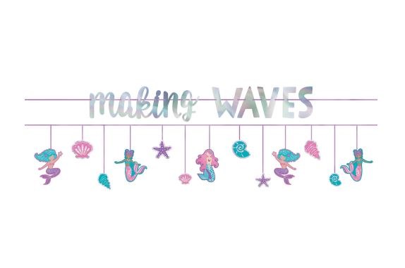 Shimmering Mermaids Double Banner Set