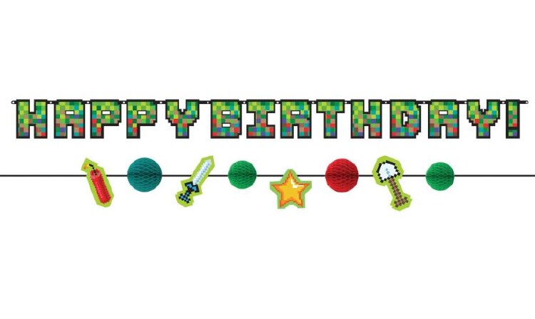 Pixel Party Banner Kit