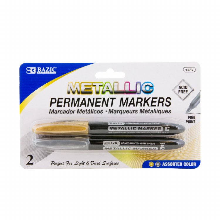 Permanent Marker Silver/Gold