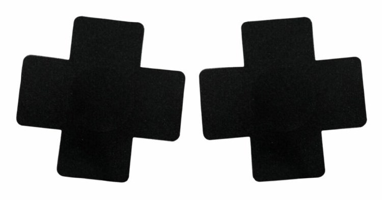Pasties "X"  Black