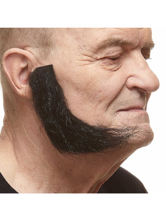 Sideburns Full Black
