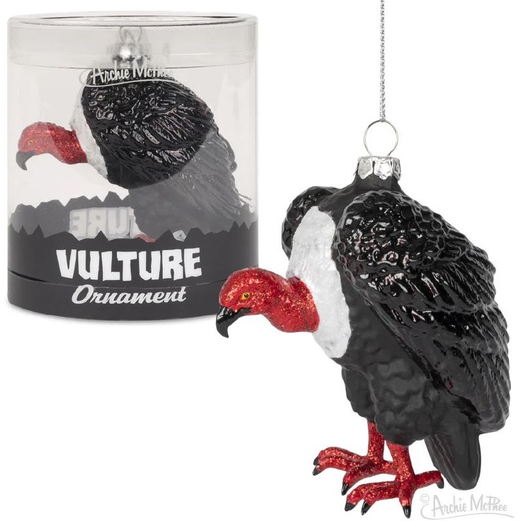 Vulture Christmas Ornament