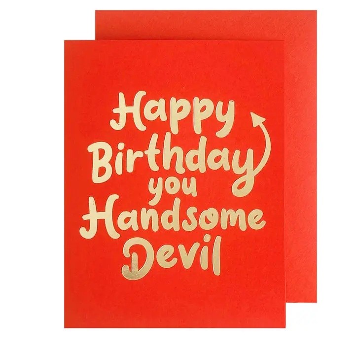 Card Handsome Devil