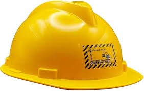 Construction Helmet w/ Strap