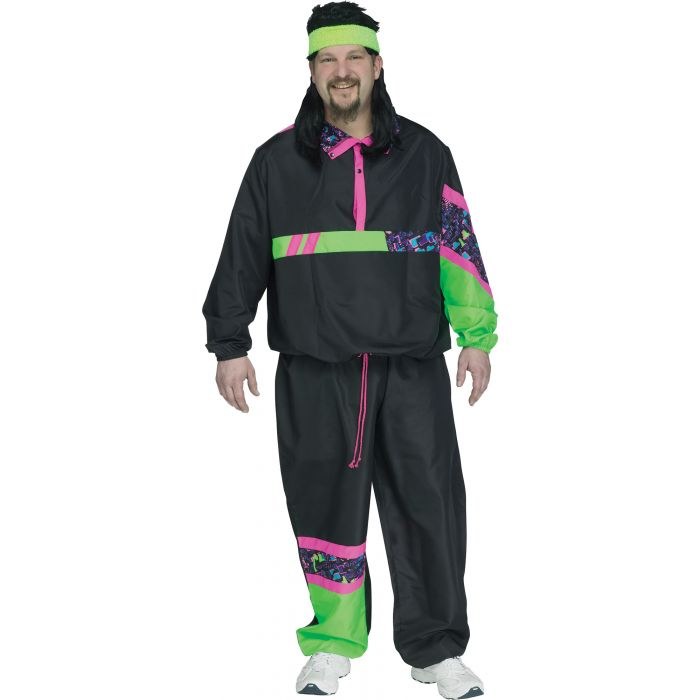 80's Track Suit Adult Plus Size