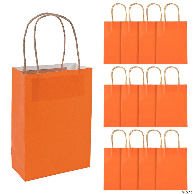 Craft Bag Medium Orange 12ct