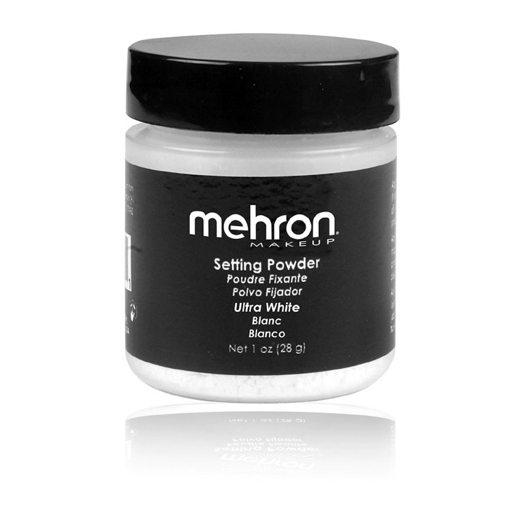 Mehron Setting Powder Ultra White 1oz