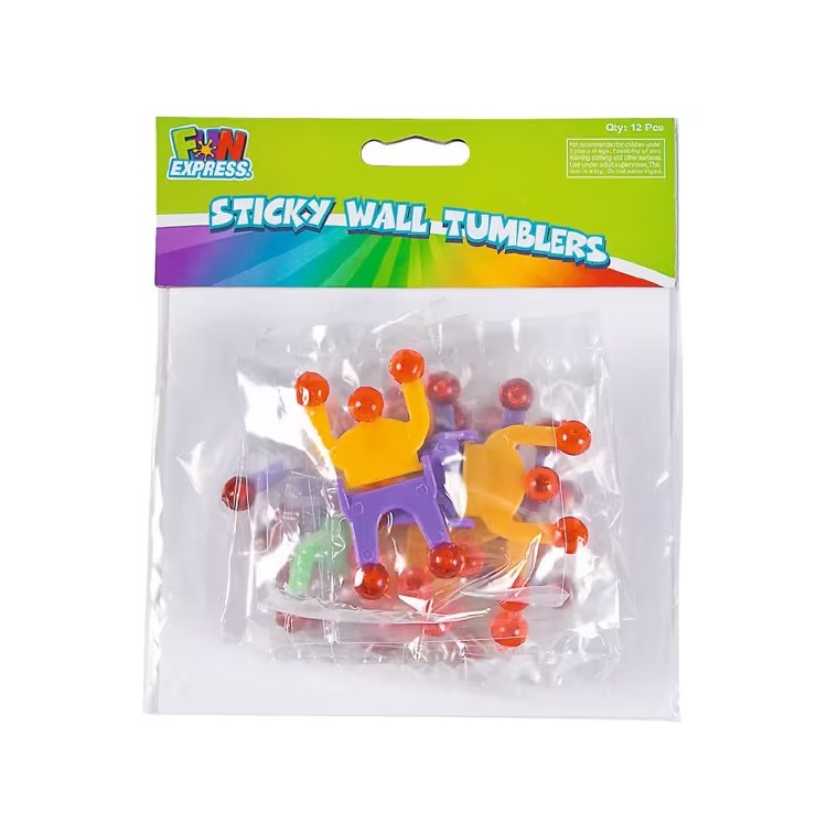 Favors Sticky Wall Tumblers