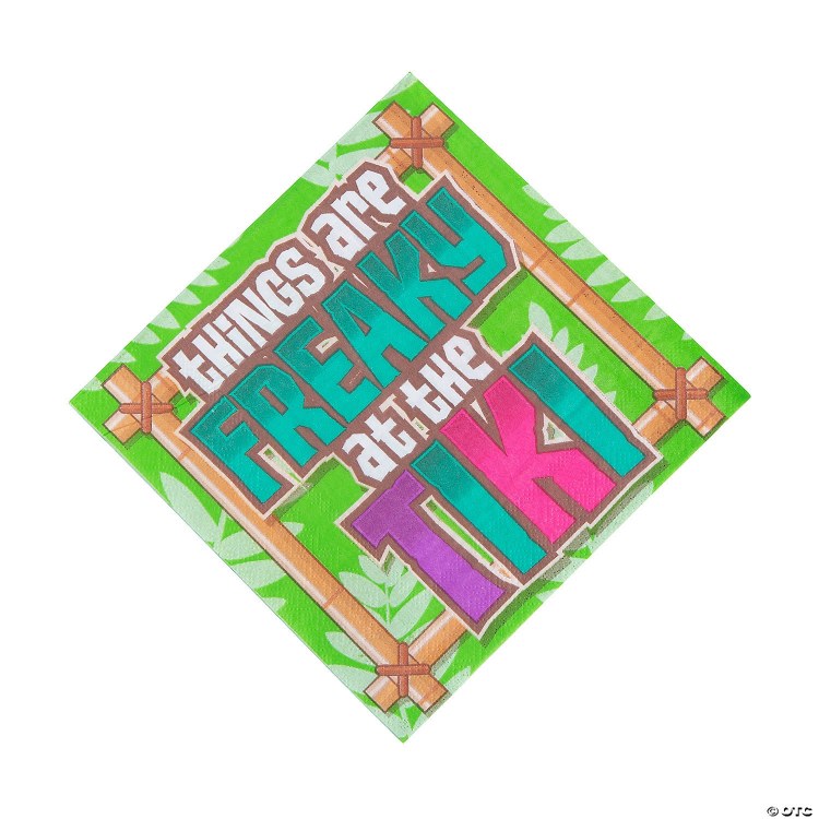 Tiki Party Lunch Napkin