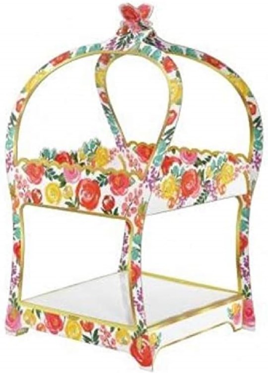 Treat Stand Bright Flowers