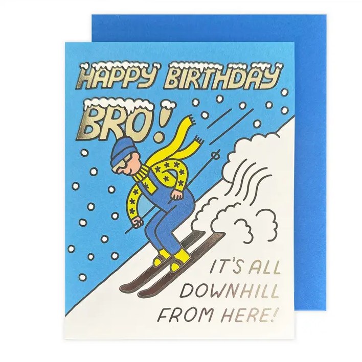 Card Happy Birthday Bro