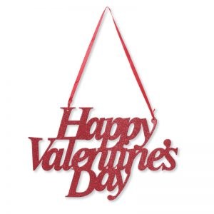 Valentines Glitter Sign