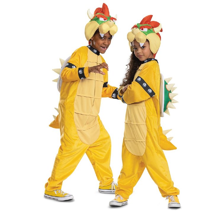 Bowser Hooded Jumpsuit Kids XL