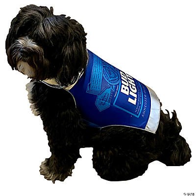 Pet Bud Light Beer Can Lg/XL