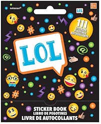 LOL Emoji Sticker Book