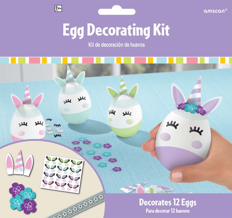 Unicorn Egg Decorating Kit