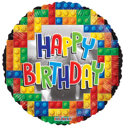 MYLR Lego Blocks HB Burst 18"