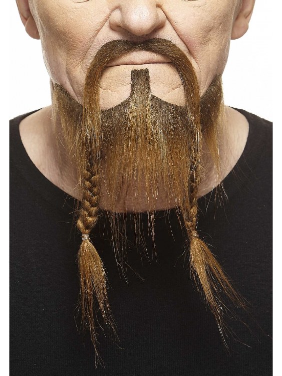 Beard w/Braids/Moustache Brown