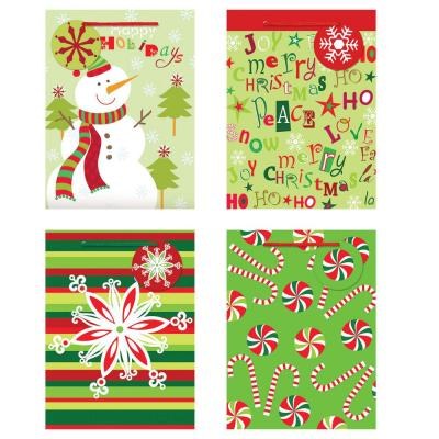 Christmas Gift Bags 4pk