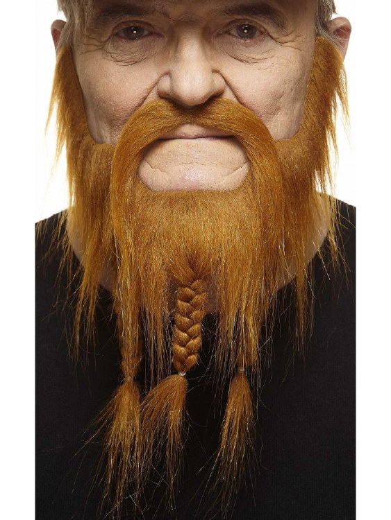 Braided Beard/Mustache Red