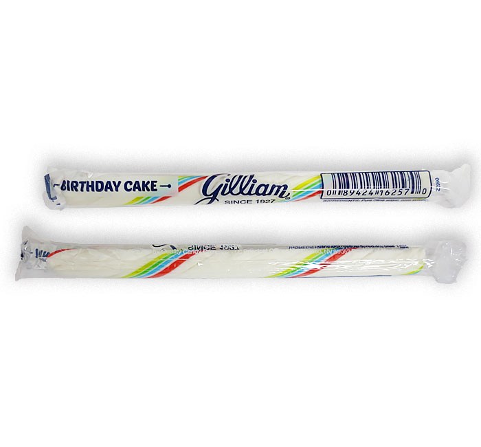 Candy Sticks Birthday Cake