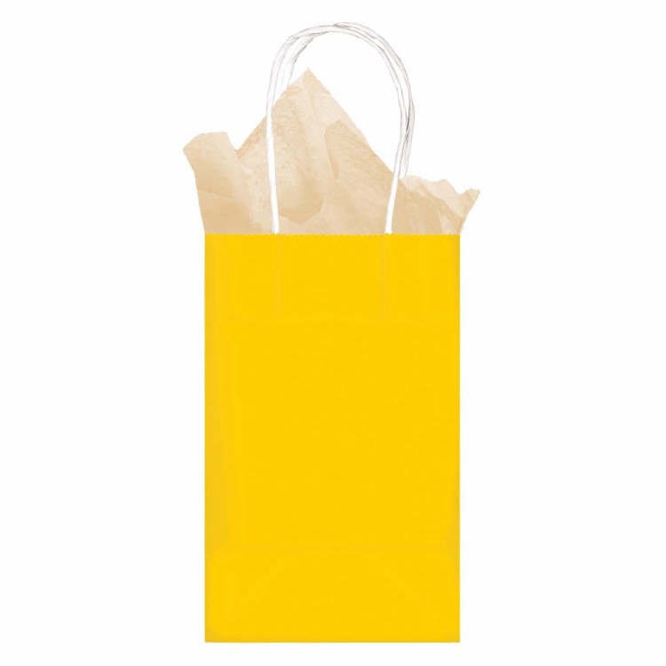 Gift Bag Small Yellow