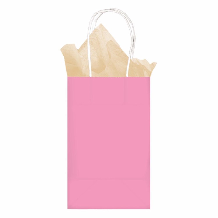 New Pink Mini Paper Gift Bag, 5