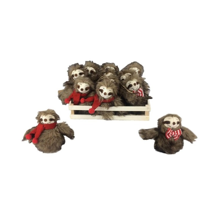Sloth Plushie Ornament
