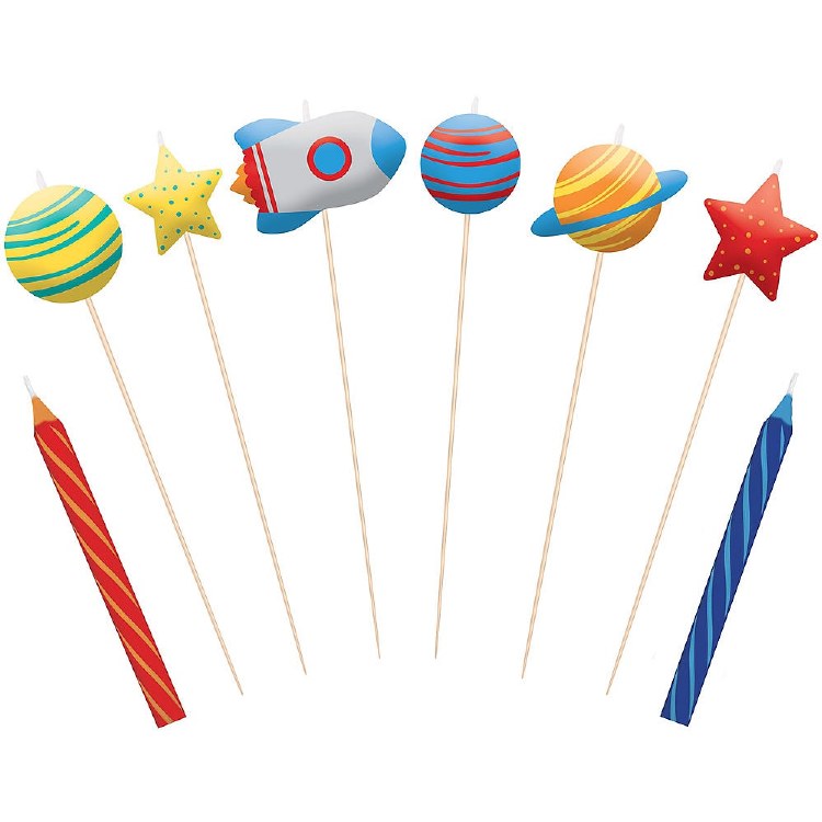 Blast Off Candle Set