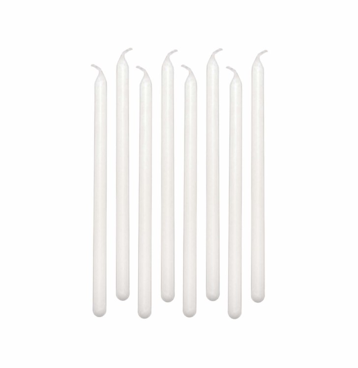 Taper Candles White