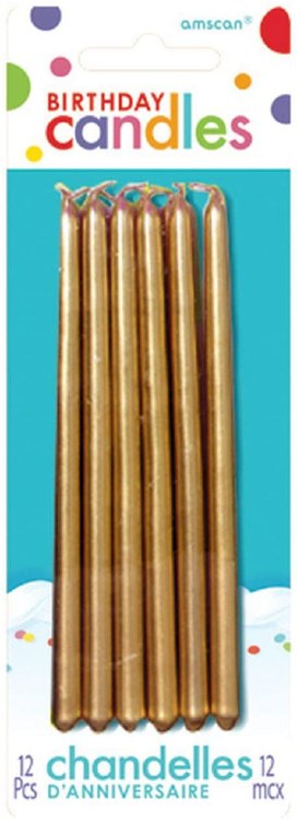 Taper Candles Gold