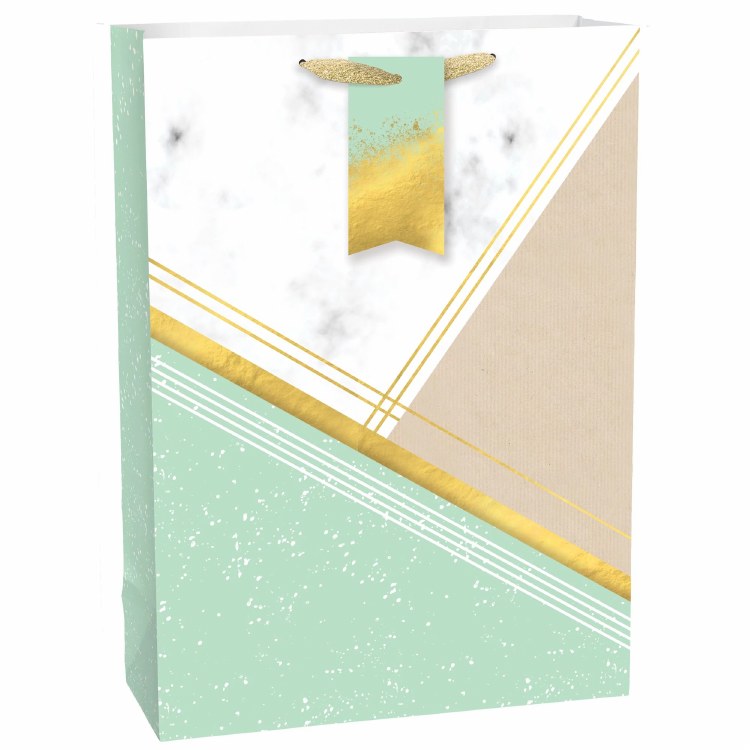 Gift Bag Geometric Front XL