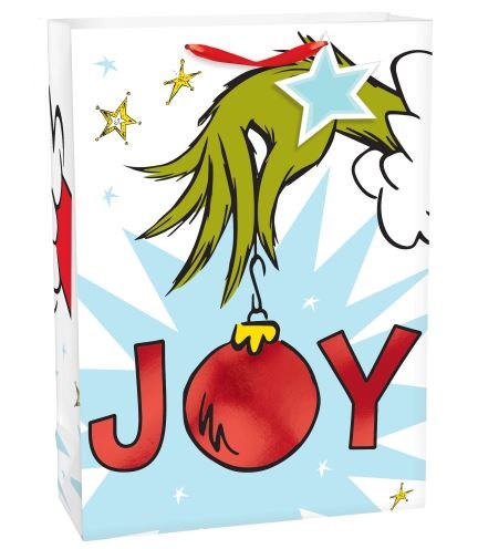 Gift Bag XL Grinch Joy