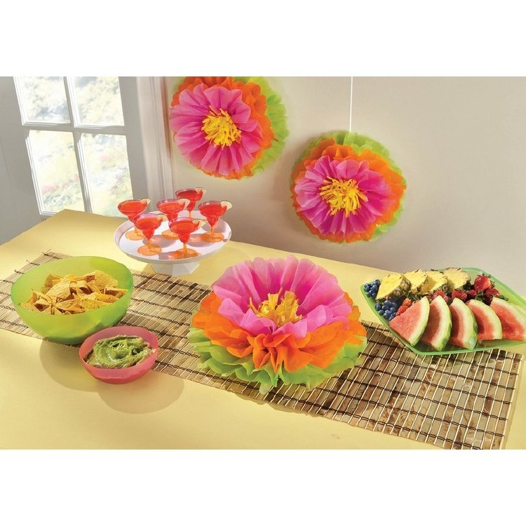 Hibiscus Flower Fluffy Decor