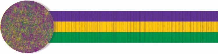 Mardi Gras Streamer