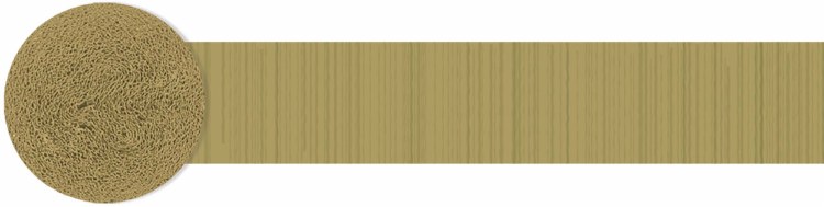 Streamers Crepe Gold 81ft