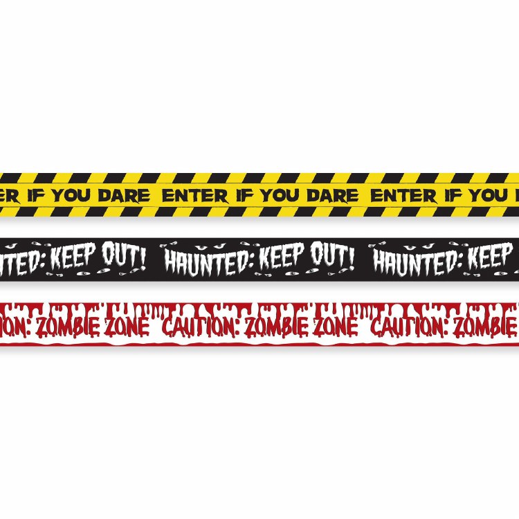 Fright Tape Halloween 3pk