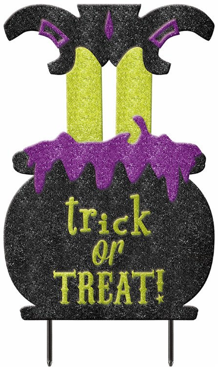 Witch Yard Decor