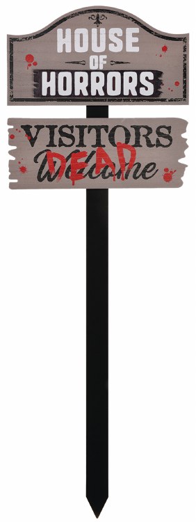 House of Horrors Yard Stake