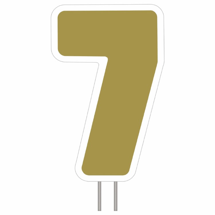 Yard Sign Gold 7