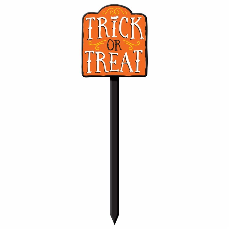 Trick or Treat Yard Stake
