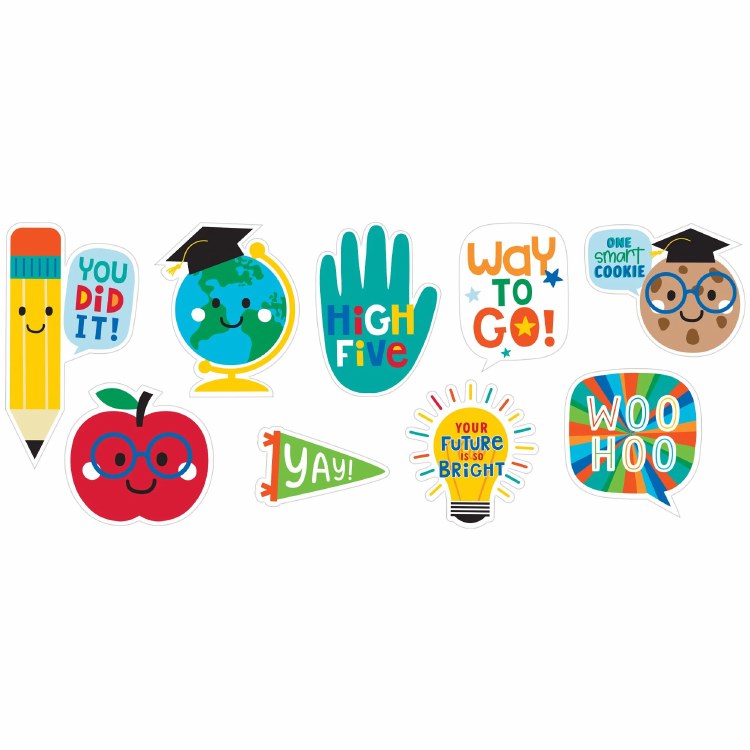 Graduation Fun Cutouts 9ct