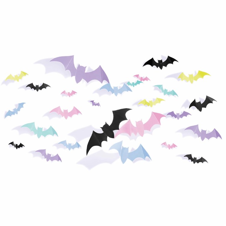 Bats Paper Pastel 50ct Asst