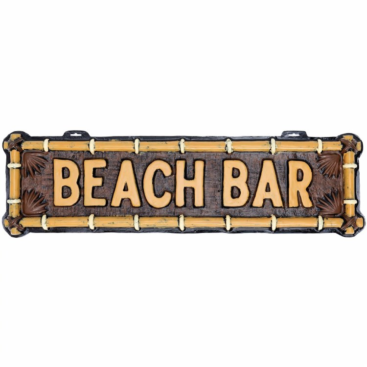 Summer Beach Bar Vac Form Sign