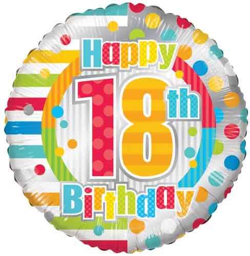 MYLR Age Dots &amp; Lines 18 18"
